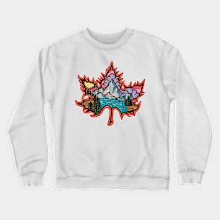 Maple Leaf Crewneck Sweatshirt